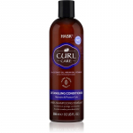 HASK Curl Care Toitev palsam lainelistele ja lokkis juustele 355 ml