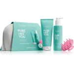 ICONIQUE Professional PURE LIKE YOU Set Shampoo 250 ml Scrub 200 ml BrushArt Massage Brush Kinkekomplekt juustele ja peanahale