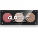 Inglot Face Palette Valgustpeegeldav kreem, p&auml;ikesepuuder ja p&otilde;sepuna varjund GLOWOW 7.2 g