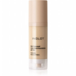 Inglot Skin Focused Care Face Foundation SPF 50 V&auml;ga hea katvusega jumestuskreem SPF 50 varjund 301 Light Olive 30 ml