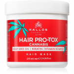 Kallos Hair Pro-Tox Cannabis Taastav juuksemask kanepi&otilde;liga 275 ml