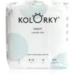 Kolorky Night Limited Fun &uuml;hekordsed m&auml;hkmed &ouml;&ouml; suurus L 8-13 kg 19 tk