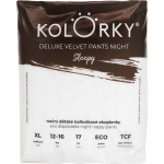 Kolorky Deluxe Velvet Pants Night Sleepy &uuml;hekordselt kasutatavad p&uuml;ksm&auml;hkmed &ouml;&ouml; XL 12-16 kg 17 tk