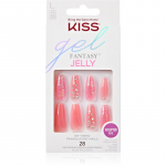 KISS Gel Fantasy Jelly Kunstk&uuml;&uuml;ned Be Jelly 28 tk