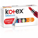 Kotex UltraSorb Normal tampoonid 32 tk
