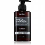 KUNDAL Honey & Macadamia Cherry Blossom Looduslik &scaron;ampoon kuivadeleja kahjustatud juustele 500 ml