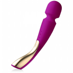 Lelo Smart Wand Massager 2 Large Wand Masseerija ja Vibraator Deep Rose 30 cm