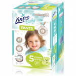 Linteo Baby Pants &uuml;hekordselt kasutatavad p&uuml;ksm&auml;hkmed Junior Premium 12-17 kg 20 tk