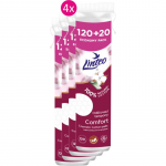 Linteo Natural Cotton Pads vatipadjad 120 + 20ks x 4