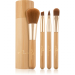 Luvia Cosmetics Bamboo Travel Pintslikomplekt reisimine
