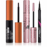 MAYBELLINE NEW YORK Make-Up Set soodushinnaga silmadele ja kulmudele Medium Brown