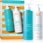 Moroccanoil Repair Shampoo & Conditioner Duo komplekt kahjustatud, keemiliselt t&ouml;&ouml;deldud juustele