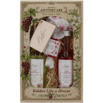 Bohemia Gifts Apothecare Lily and Grapes Kinkekomplekt vanni jaoks