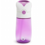 Munchkin Flip & Go Tass k&otilde;rrega 18 m+ Purple 355 ml