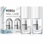 NOBEA Nail Care Diamond Strength Set K&uuml;&uuml;nelakikomplekt Diamond strength set