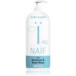 Naif Baby & Kids 2-in-1 Beebi pesugeel ja &scaron;ampoon l&otilde;hnatu 500 ml