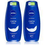 NIVEA Creme Care Kreemjas du&scaron;igeel s&auml;&auml;stupakk 2 x 500 ml