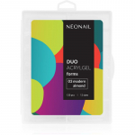 NEONAIL Duo Acrylgel Forms &Scaron;abloonid k&uuml;&uuml;ntele t&uuml;&uuml;p 03 Modern Almond 120 tk