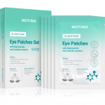 Notino Clarifying Bio-Cellulose Eye Patches Set with Niacinamide and Centella Asiatica S&auml;ra andev mask silmade piirkonnale