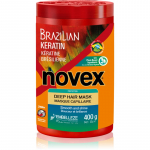 Novex Brazilian Keratin Taastav mask kahjustatud juustele 400 g