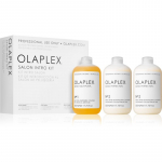 Olaplex Salon Intro Kit Salon Into Kit komplekt keemiliselt t&ouml;&ouml;deldud juustele 3x525 ml
