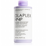 Olaplex N&deg;4P Blond Enhancer Toning Shampoo lilla tooniv &scaron;ampoon kollaste toonide neutraliseerimiseks 250 ml
