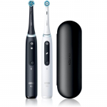 Oral-B iO5 Elektrihambahari koos &uuml;mbrisega DUO Black & White 2 tk