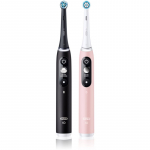 Oral-B iO6 Elektrihambahari DUO Black & Pink Sand 2 tk