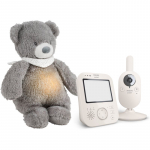 Philips Avent Baby Monitor SCD891/26+NATTOU Sleepy Bear Grey Kinkekomplekt beebide jaoks 0 m+