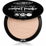 puroBIO Cosmetics Indissouble Kompaktpuuder mati efektiga varjund 01 9 g