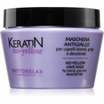 Phytorelax Laboratories Keratin No-Yellow kollakate toonide vastane mask blondidele ja hallidele juustele 250 ml