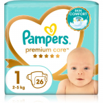 Pampers Premium Care Size 1 &uuml;hekordsed m&auml;hkmed 2-5 kg 26 tk