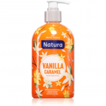 PAPOUTSANIS Natura Vanilla Caramel Vedelseep 480 ml