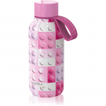 Quokka Solid Kids termos aasaga Pink Bricks 330 ml