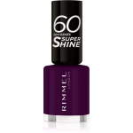 Rimmel 60 Seconds Super Shine K&uuml;&uuml;nelakk varjund 345 Black Cherries 8 ml