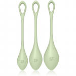 Satisfyer YONI POWER 2 TRAINING tupekuulid Green 3 tk