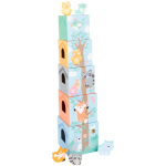 Small foot Stacking Tower Pastel Animals kokkupandav torn 12m+ 10 tk