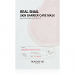Some By Mi Clinical Solution Snail Skin Barrier Care Mask Tugevdav lehtmask taastamiseks ja naha uuendamiseks 20 g