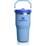 Stanley IceFlow&trade; Flip Straw 2.0 Tumbler roostevabast terasest termospudel Blue Sky 590 ml