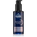 Schwarzkopf Gliss Night Elixir Juustesse j&auml;etav eliksiir l&otilde;henenud juukseotstele 100 ml