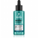 Schwarzkopf Gliss Scalp Balance S&uuml;vapuhastav peanahaseerum rasustele juustele 100 ml