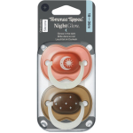 Tommee Tippee NightGlow Soother 18-36m lutt Boy 2 tk