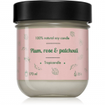 Tropicandle Plum, Rose & Patchouli l&otilde;hnak&uuml;&uuml;nal 170 ml