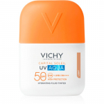 Vichy Capital Soleil UV Aqua Toonitud n&auml;gu kaitsev vedelik niisutava toimega SPF 50 50 ml