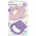 Melii Teethers n&auml;rimism&auml;nguasi Unicorn & Cat 2 tk