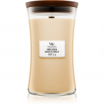 Woodwick Vanilla Bean l&otilde;hnak&uuml;&uuml;nal puidust taht 609.5 g