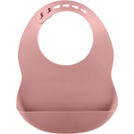 Zopa Silicone Bib Pastel pudip&otilde;ll Old Pink 1 tk