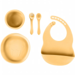 Zopa Silicone Set s&ouml;&ouml;giriistade komplekt lastele Mustard Yellow