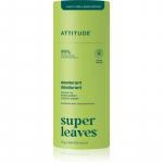 Attitude Super Leaves Natural Deodorant looduslik pulkdeodorant ei sisalda alumiiniumi Pear & Amber 75 g