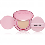AMUSE Dew Power Vegan Cushion Kauap&uuml;siv jumestuskreemik&auml;sn kirgastava ja siluva efektiga varjund 1.5 Natural 15 g